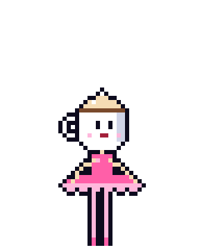 ballerina cappuccina, idling